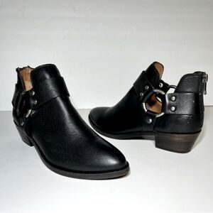 Frye Ray Harness Back Zip Ankle Boot